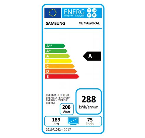 QE75Q70R  Samsung