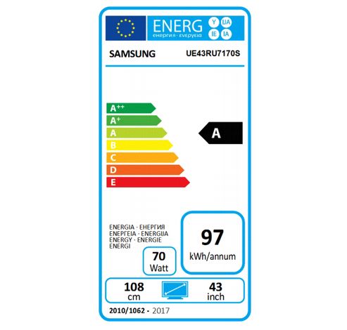 UE43RU7170  Samsung