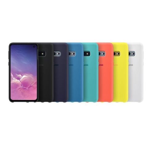 Silicone Cover voor Galaxy S10E Navy  Samsung