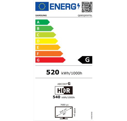 QLED 8K QE85Q950TS (2020)  Samsung