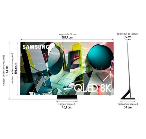 QLED 8K QE85Q950TS (2020)  Samsung