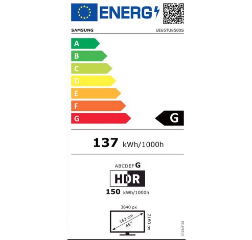 Crystal UHD UE65TU8500 (2020)  Samsung