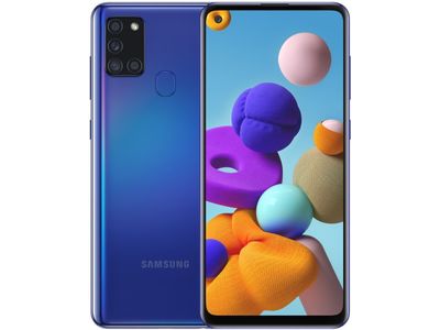 Galaxy A21s Blauw