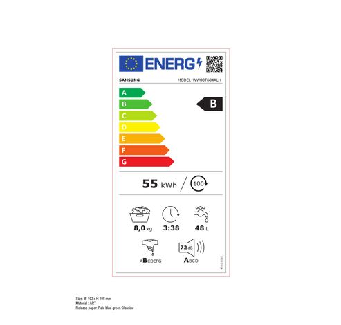 WW80T684ALH AddWash  Samsung