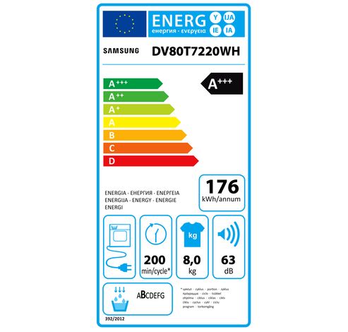 DV80T7220WH  Samsung