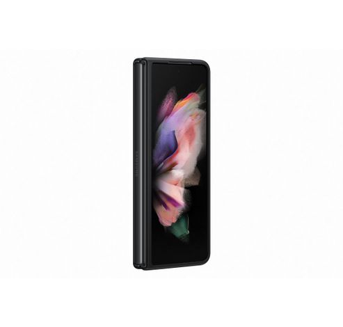 Galaxy Z Fold3 Leather Cover Black  Samsung