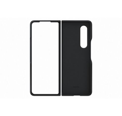 Galaxy Z Fold3 Leather Cover Black  Samsung