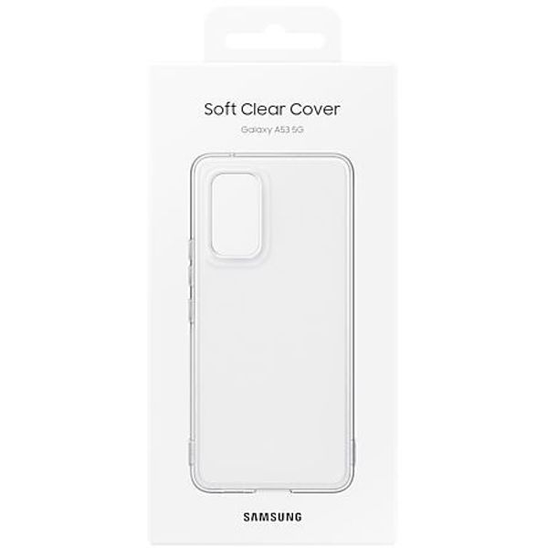 Samsung Galaxy A53 Soft Clear Cover tranparant