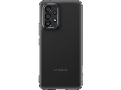 Galaxy A53 Soft Clear Cover Black