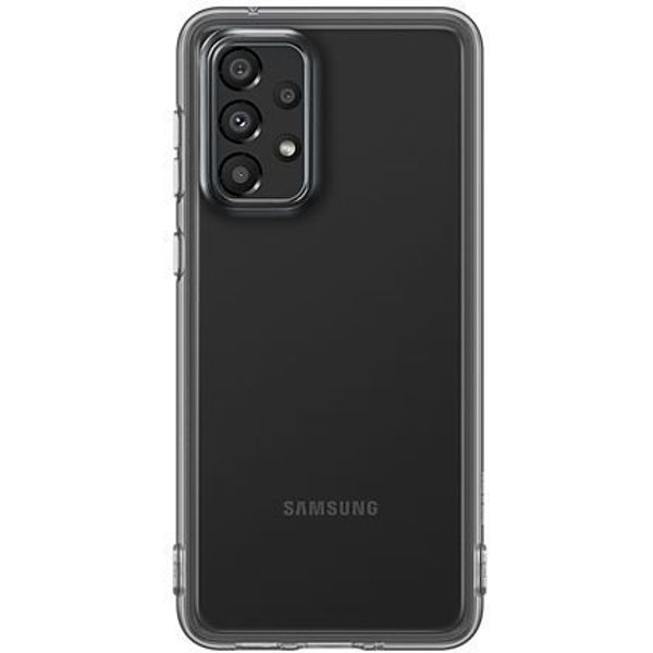 Samsung Galaxy A33 Soft Clear Cover Black