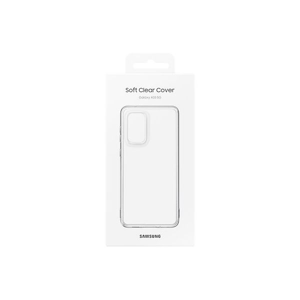 Samsung Galaxy A33 Soft Clear Cover transparant