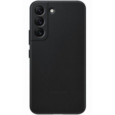 Galaxy S22 Leather Cover Black  Samsung