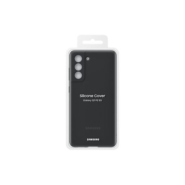 Samsung Silicone Cover S21 FE Dark Grey