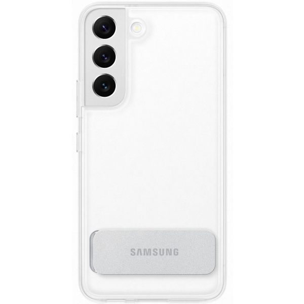 Samsung Galaxy S22 Clear Standing Cover