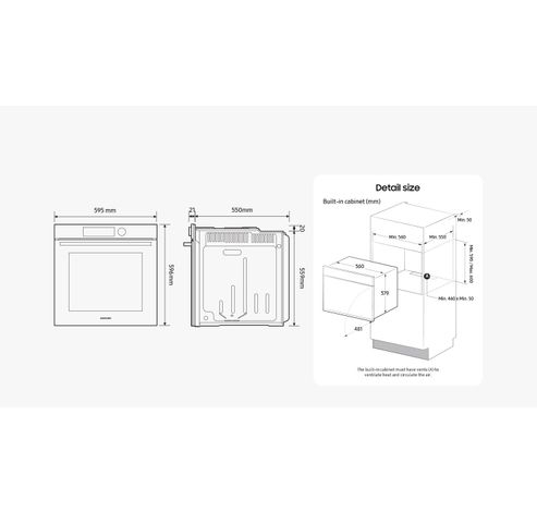 NV7B4440VCS Dual Cook™   Samsung