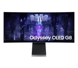 34inch Odyssey G8 OLED Gaming Monitor WQHD 175Hz Samsung