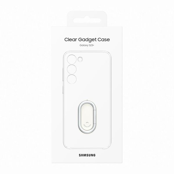 Samsung Galaxy S23+ Clear Gadget Case Transparent