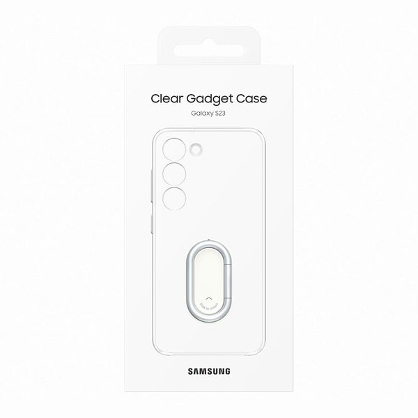 Samsung Galaxy S23 Clear Gadget Case Transparent