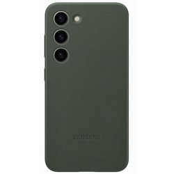 Samsung Galaxy S23+ Leather Case Green