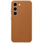 Galaxy S23+ Leather Case Camel 