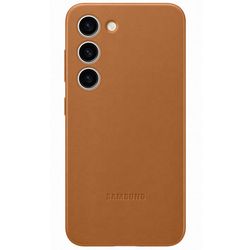 Samsung Galaxy S23+ Leather Case Camel