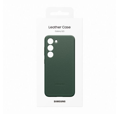 Galaxy S23 Leather Case Green  Samsung