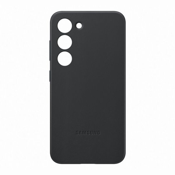 Samsung Galaxy S23 Leather Case Black