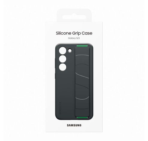 Galaxy S23 Silicone Grip Case Black  Samsung