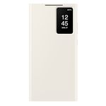 Galaxy S23 Ultra Smart View Wallet Case Cream 