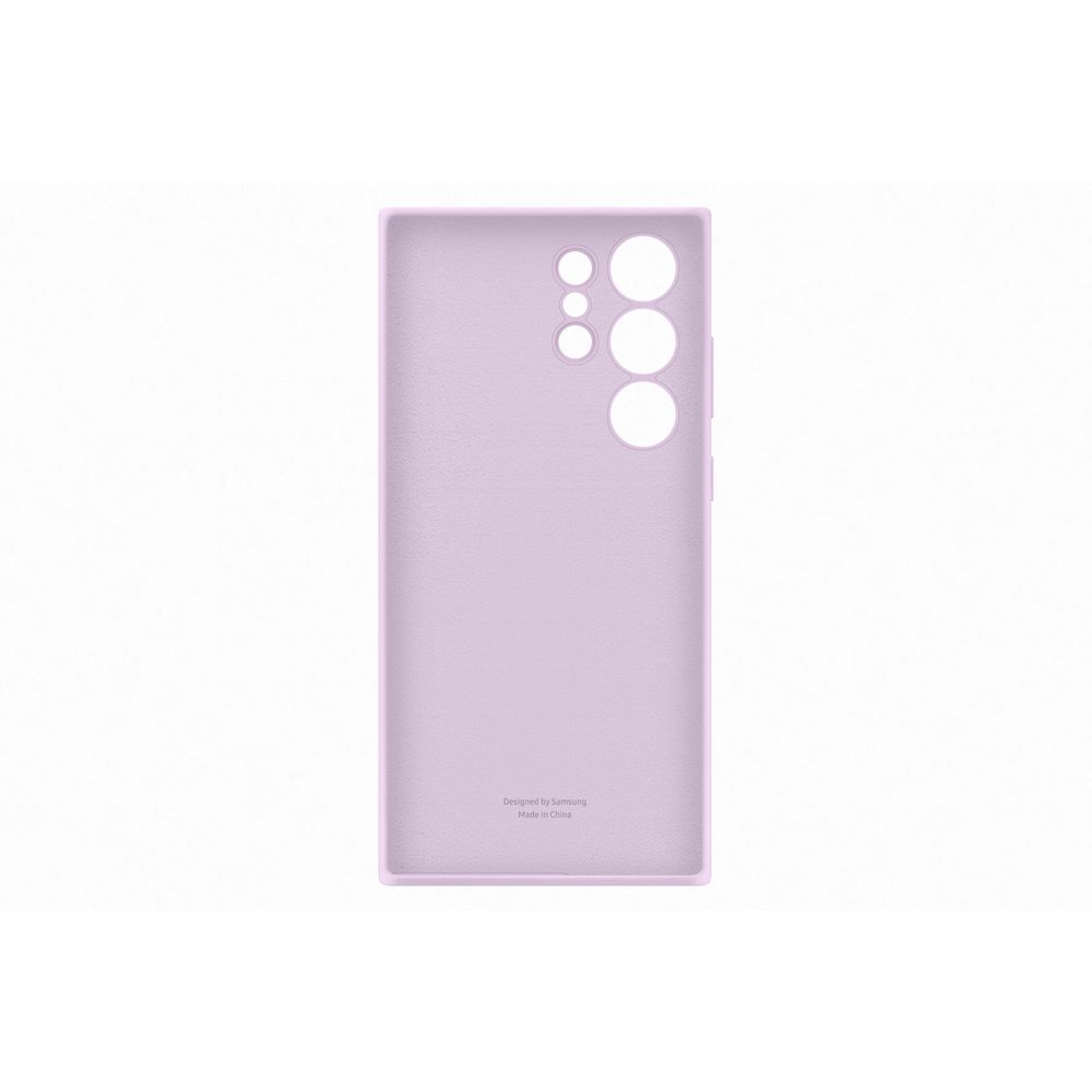 Samsung Smartphonehoesje Galaxy S23 Ultra Silicone Case Lavender