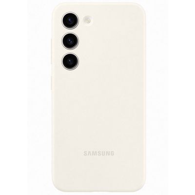 Galaxy S23+ Silicone Case Cream Samsung