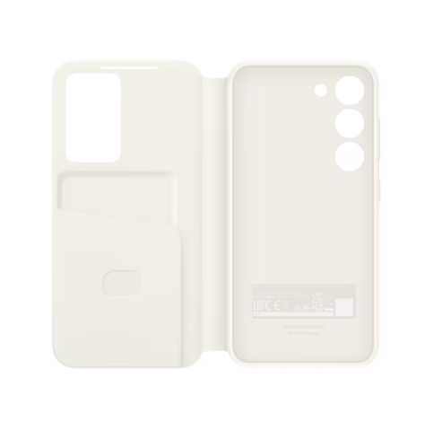 Galaxy S23 Smart View Wallet Case Cream  Samsung