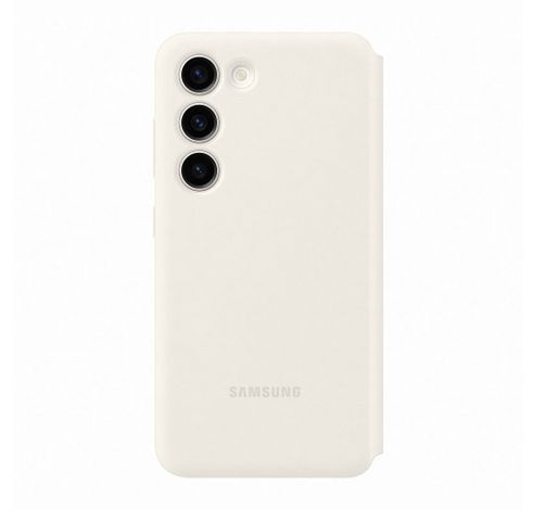 Galaxy S23 Smart View Wallet Case Cream  Samsung