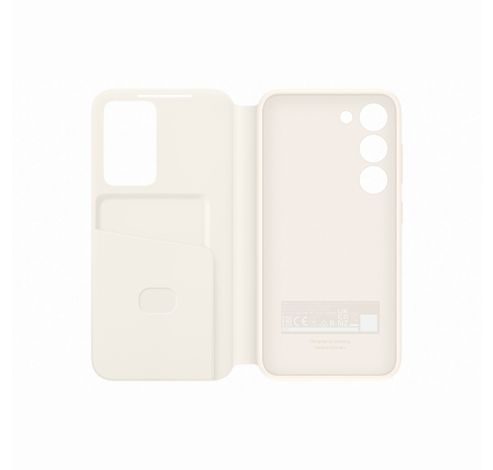 Galaxy S23 Smart View Wallet Case Cream  Samsung