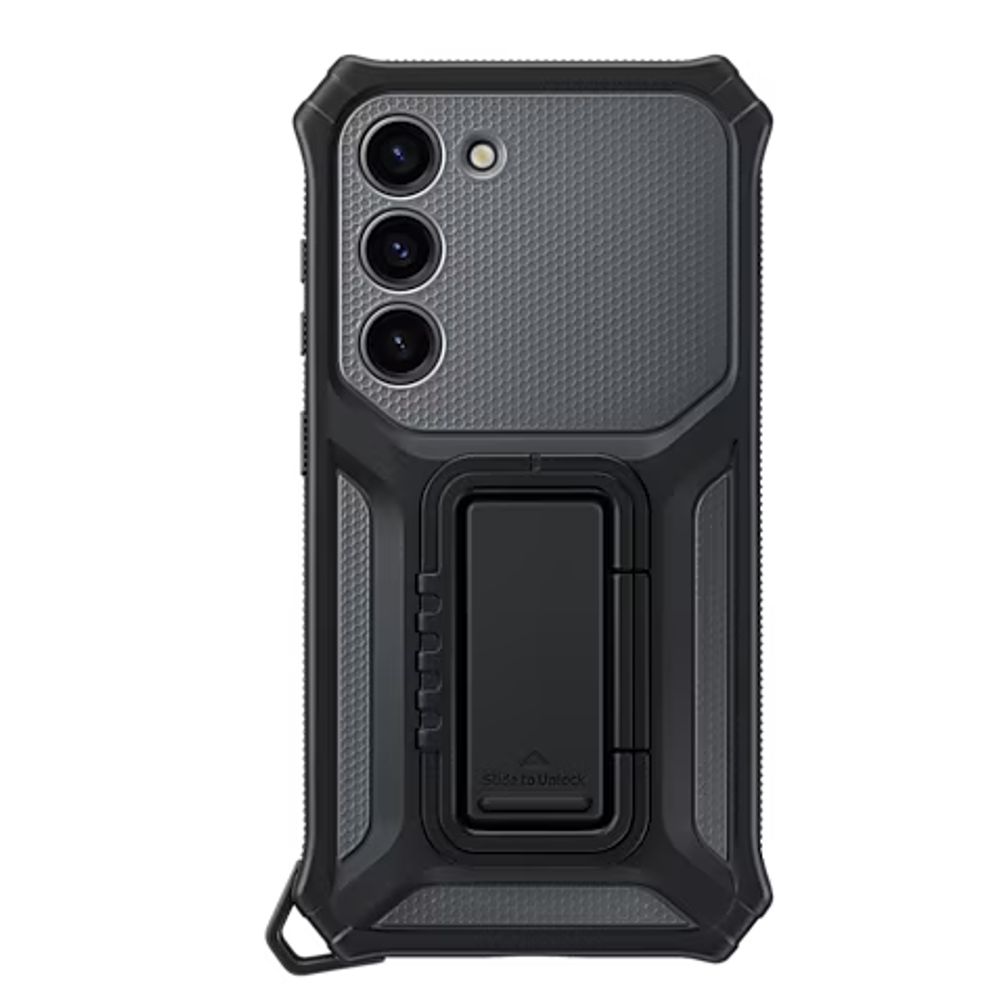 Samsung Smartphonehoesje Galaxy S23 Rugged Gadget Case Black