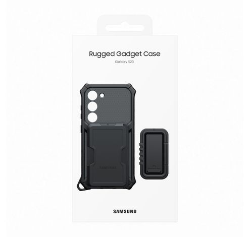 Galaxy S23 Rugged Gadget Case Black  Samsung