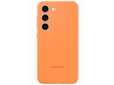 Galaxy S23 Silicone Case Orange