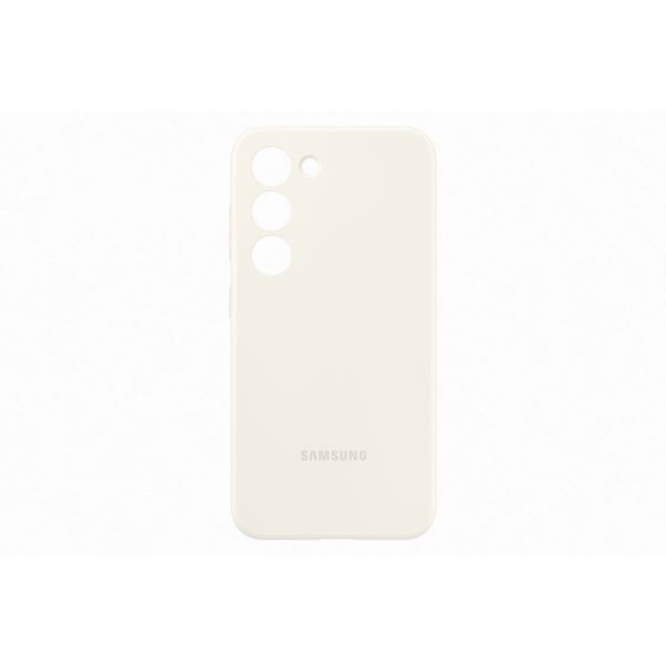 Samsung Galaxy S23 Silicone Case Cream