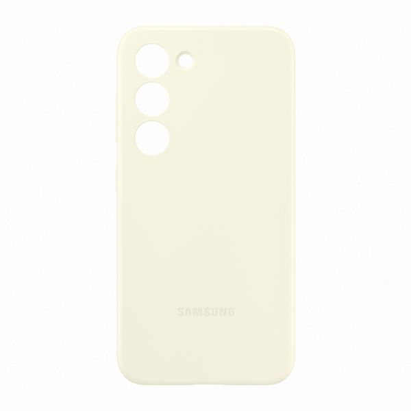 Samsung Galaxy S23 Silicone Case Cream