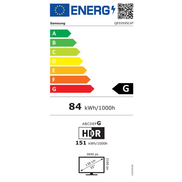 Samsung 55inch OLED 4K Smart TV S95C (2023) 