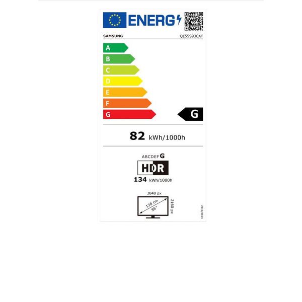 Samsung 55inch OLED 4K Smart TV S93C (2023) 