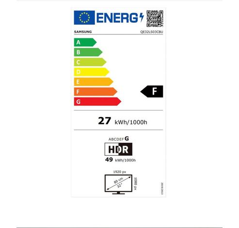 QE32LS03CBUXXN 32inch The Frame QLED (2023)  Samsung