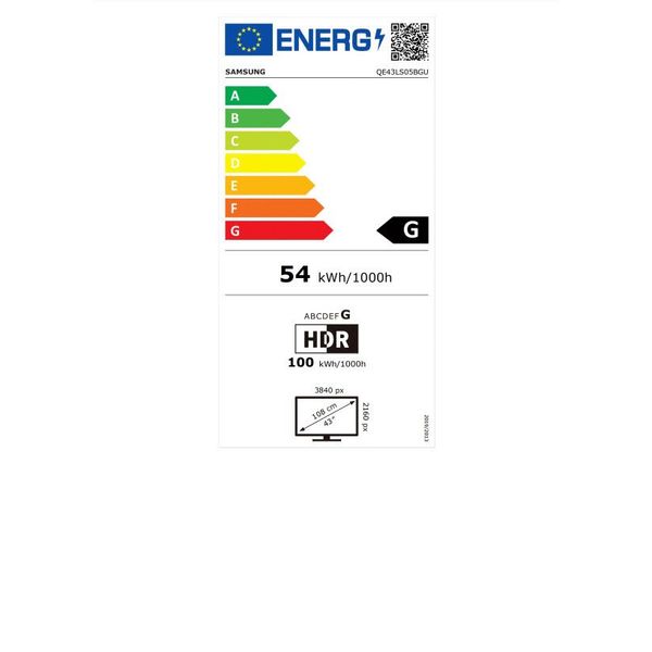 Samsung The Sero 43inch QLED 4K Smart TV (2023)