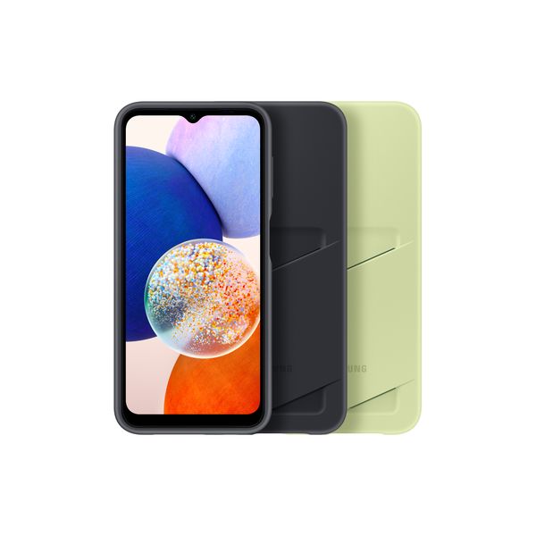 Samsung Galaxy A14 Card Slot Case Lime