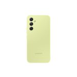 Coque en silicone Galaxy A54 5G vert citron 