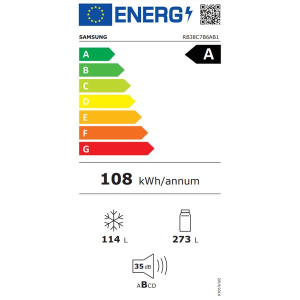 Samsung RB38C7B6AB1/EF WiFi Black