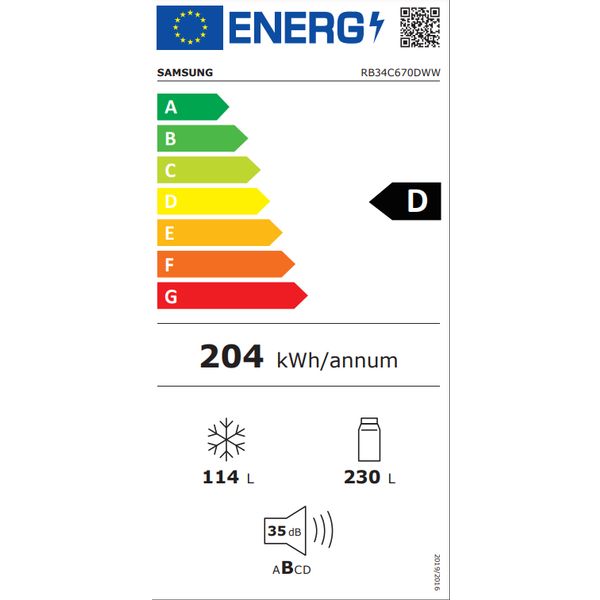 RB34C670DWW/EF WiFi Wit 