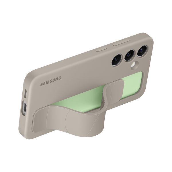 Samsung Galaxy S24 Standing Grip Case Taupe