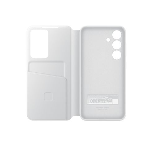 Galaxy S24 Smart View Wallet Case White  Samsung