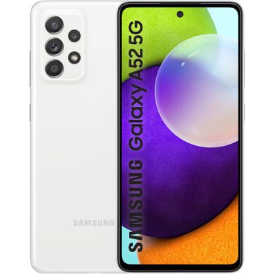 Refurbished Galaxy A52 5G 128GB White A Grade Samsung